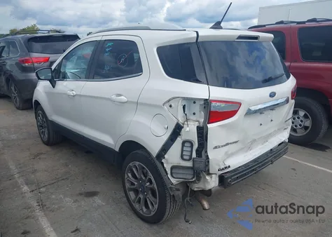 2019 Ford Ecosport Titanium z USA, uszkodzony, nr VIN MAJ6S3KL8KC310935